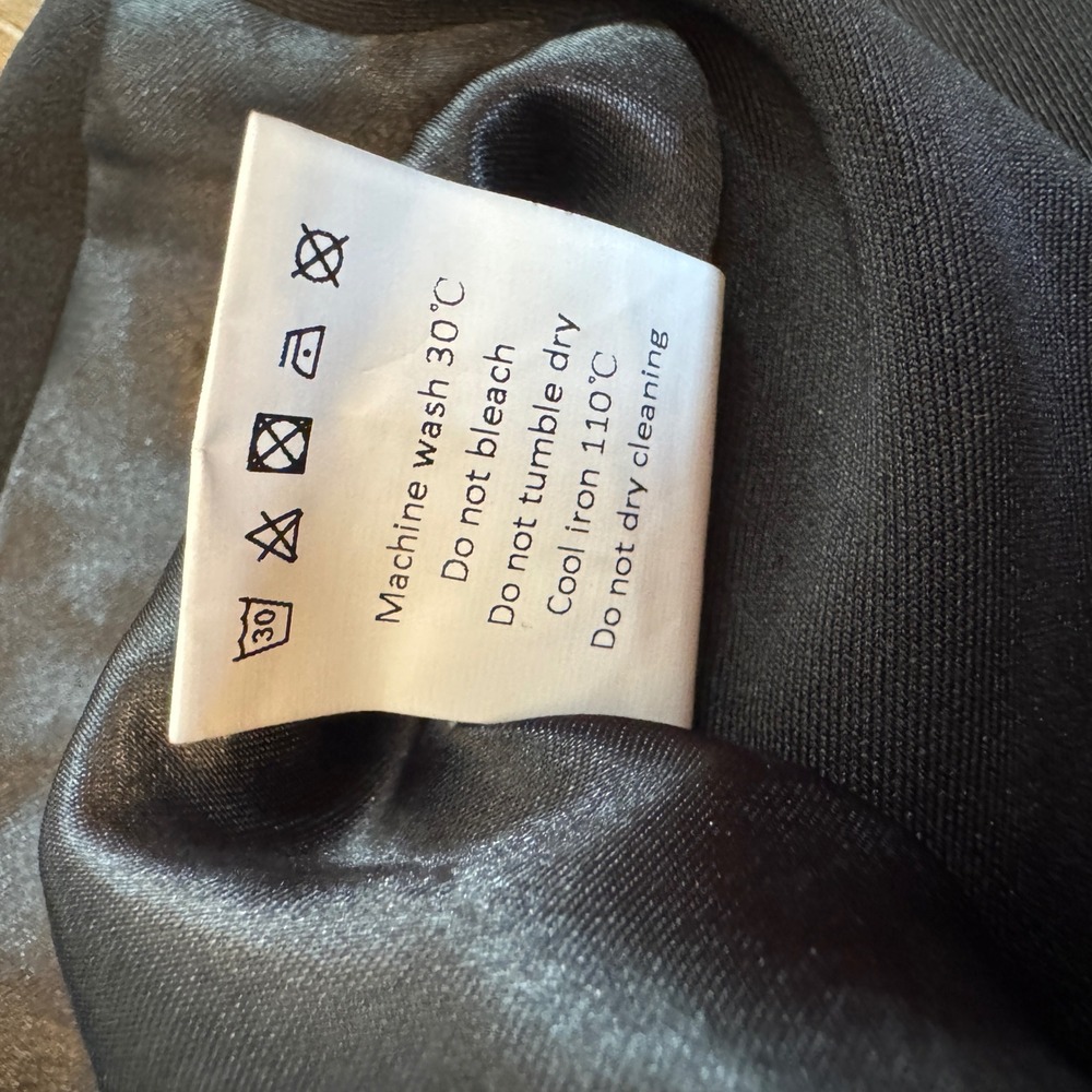 Allegra K Womens Black Two Button Notch Lapel Blazer Jacket Size Small New - Picture 9 of 9